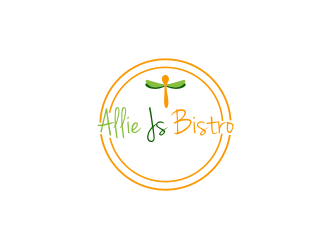 Allie Js Bistro logo design by Sheilla