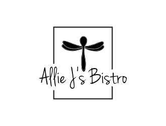 Allie Js Bistro logo design by Greenlight