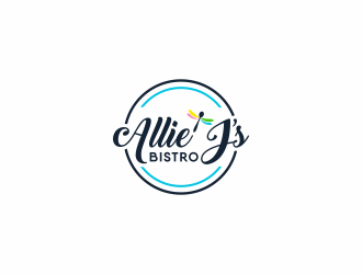 Allie Js Bistro logo design by violin