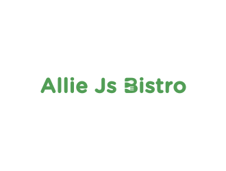 Allie Js Bistro logo design by uptogood