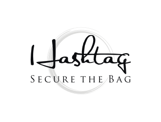 Hashtag Secure the Bag logo design by RatuCempaka
