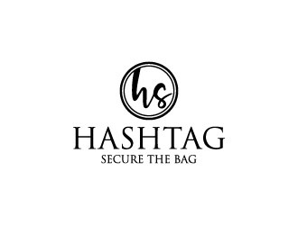 Hashtag Secure the Bag logo design by aryamaity