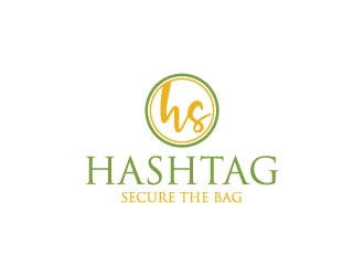 Hashtag Secure the Bag logo design by aryamaity