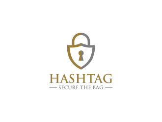 Hashtag Secure the Bag logo design by RIANW