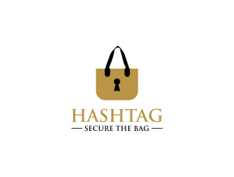 Hashtag Secure the Bag logo design by RIANW