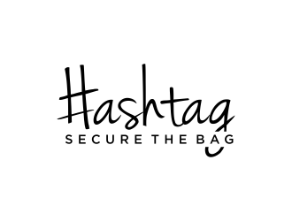 Hashtag Secure the Bag logo design by scolessi