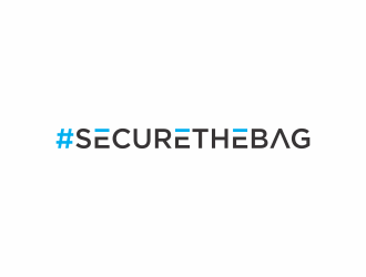 Hashtag Secure the Bag logo design by hopee
