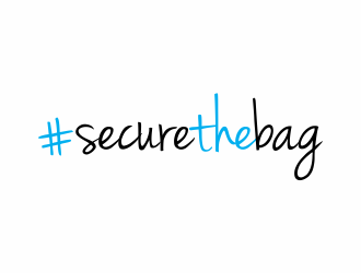 Hashtag Secure the Bag logo design by hopee