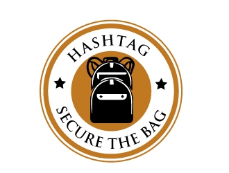 Hashtag Secure the Bag logo design by AamirKhan