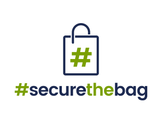 Hashtag Secure the Bag logo design by lexipej
