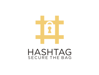 Hashtag Secure the Bag logo design by restuti