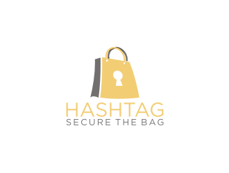 Hashtag Secure the Bag logo design by restuti