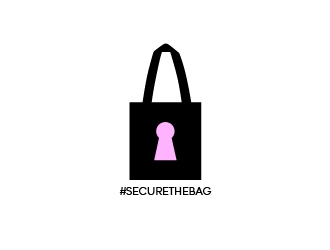 Hashtag Secure the Bag logo design by acrdesign