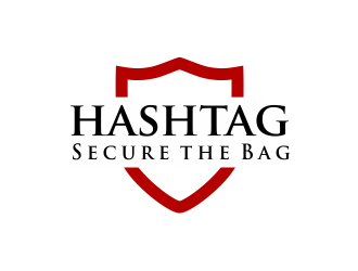 Hashtag Secure the Bag logo design by Girly