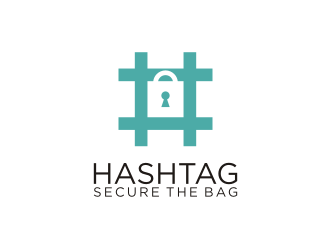 Hashtag Secure the Bag logo design by restuti