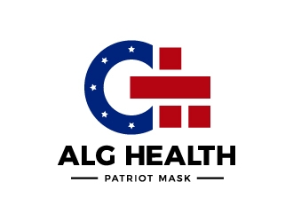 ALG Health or Patriot Mask logo design by Badnats