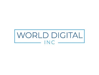 World Digital Inc. logo design by aryamaity