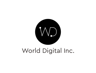 World Digital Inc. logo design by changcut