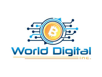 World Digital Inc. logo design by adwebicon