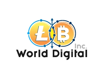 World Digital Inc. logo design by adwebicon