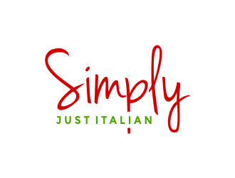 Simply just Italian logo design by Girly