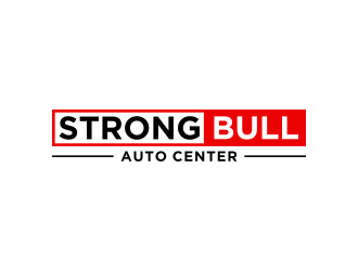 Strong Bull Auto Center logo design by haidar