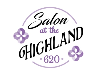 Salon at the Highland-620 logo design by aura