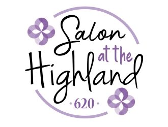 Salon at the Highland-620 logo design by aura