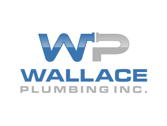 Wallace Plumbing Inc. logo design by Inaya