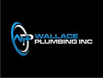 Wallace Plumbing Inc. logo design by hopee