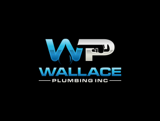 Wallace Plumbing Inc. logo design by RIANW