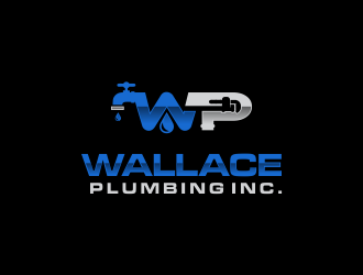 Wallace Plumbing Inc. logo design by oke2angconcept
