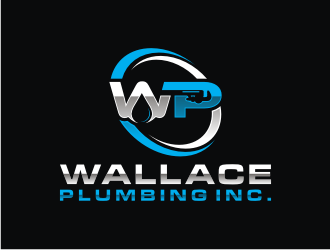 Wallace Plumbing Inc. logo design by carman