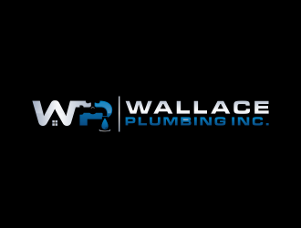 Wallace Plumbing Inc. logo design by checx