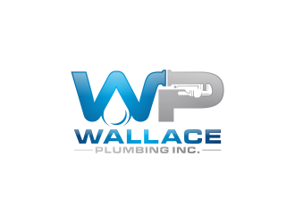 Wallace Plumbing Inc. logo design by brandshark