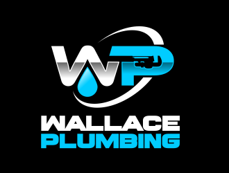 Wallace Plumbing Inc. logo design by serprimero