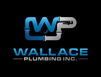 Wallace Plumbing Inc. logo design by brandshark