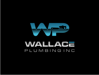 Wallace Plumbing Inc. logo design by Susanti