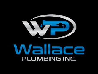 Wallace Plumbing Inc. logo design by cikiyunn