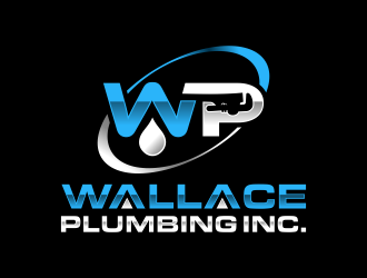 Wallace Plumbing Inc. logo design by ingepro