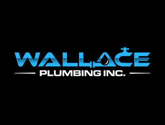 Wallace Plumbing Inc. logo design by ingepro