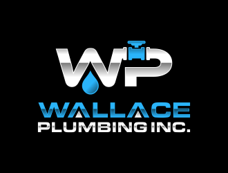 Wallace Plumbing Inc. logo design by ingepro