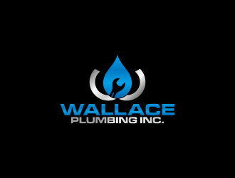 Wallace Plumbing Inc. logo design by Avro