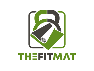 The Fit Mat logo design by ekitessar