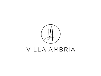 VILLA AMBRIA logo design by jancok