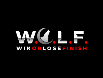 W.O.L.F. (Win or Lose Finish) logo design by ekitessar