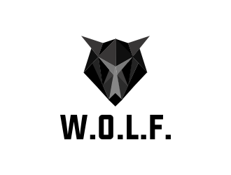 W.O.L.F. (Win or Lose Finish) logo design by JessicaLopes