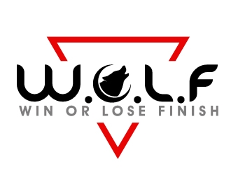 W.O.L.F. (Win or Lose Finish) logo design by PMG