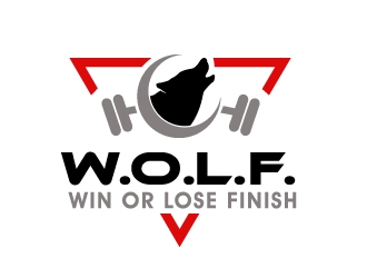 W.O.L.F. (Win or Lose Finish) logo design by PMG