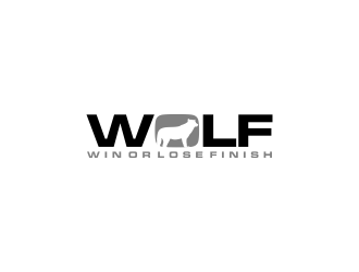 W.O.L.F. (Win or Lose Finish) logo design by semar